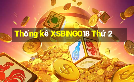 Thống kê XSBINGO18 Thứ 2