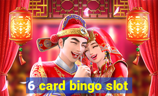 6 card bingo slot