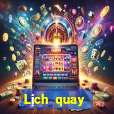 Lịch quay XSBINGO18 thứ tư