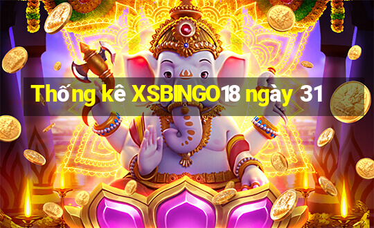 Thống kê XSBINGO18 ngày 31