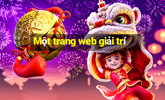 Một trang web giải trí